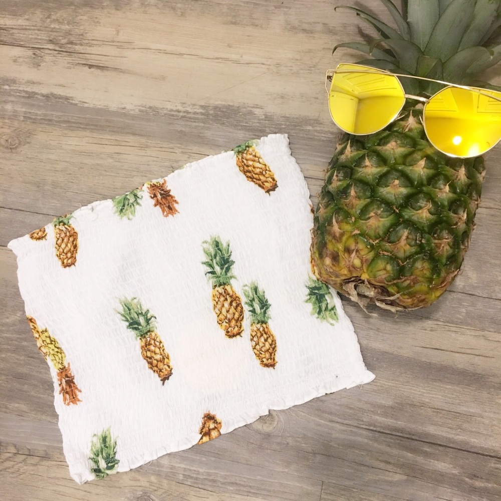 🍍 Pineapple Bandeau Top 🍍 - Picture 2 of 3